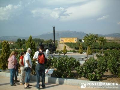 museo del vino de la dinastía Vivanco; amigos del senderismo